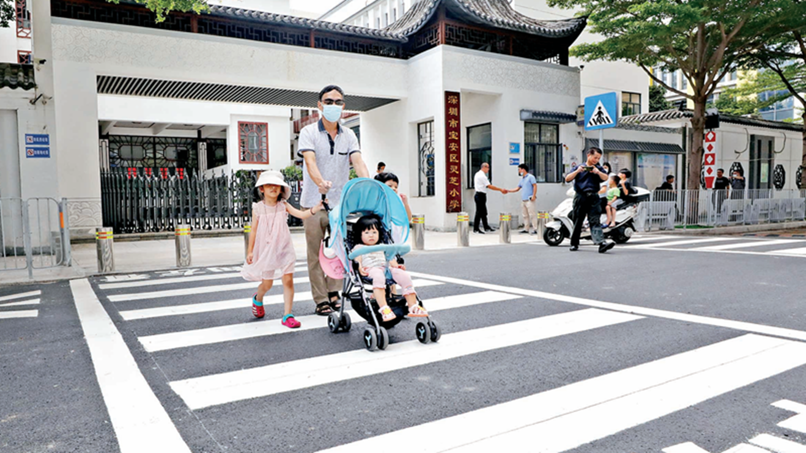 绍兴市灵芝小学图片